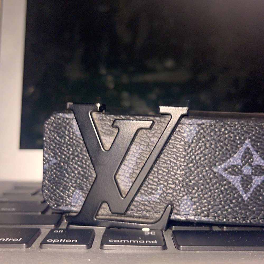 Louis Vuitton belt | Black and tan